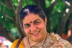 Vandana Shiva portrait